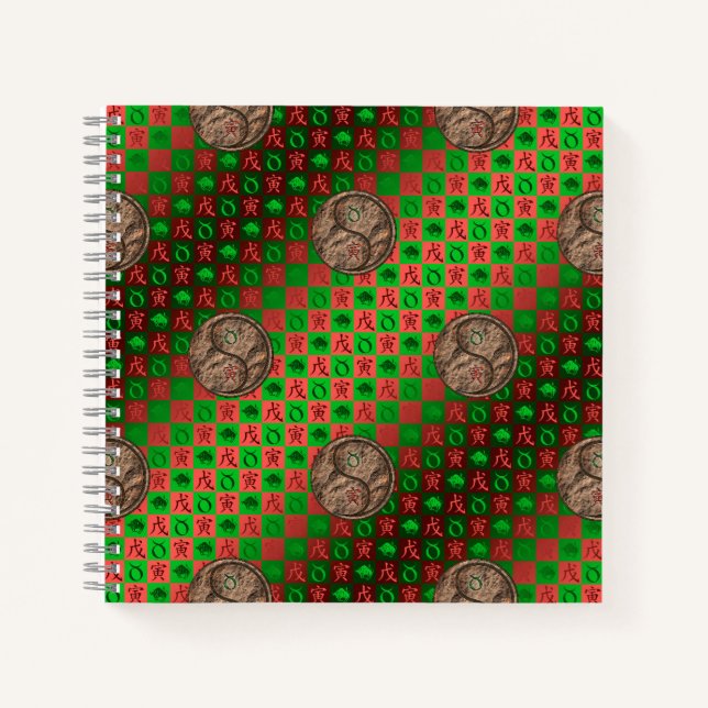 Taurus & Earth Tiger Notebook (Front)