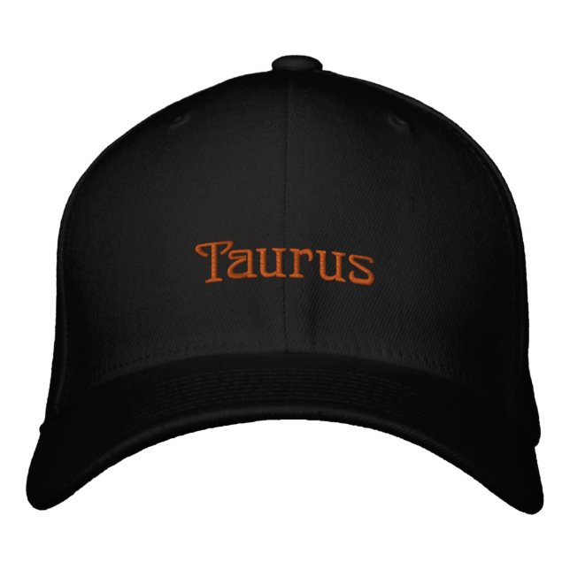 TAURUS EMBROIDERED HAT (Front)