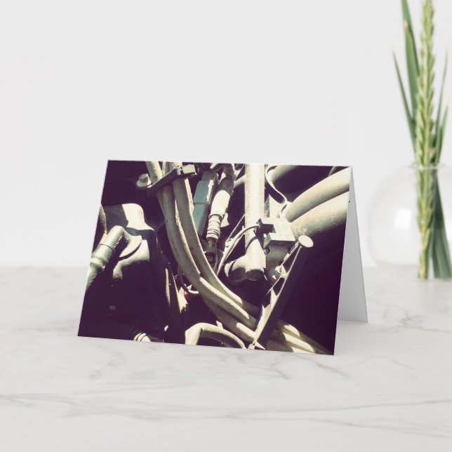 "Taurus Engine" Get Well Card (Front)