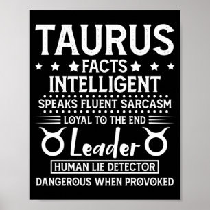 TAURUS Facts Zodiac Sign Shirt Birthday April May