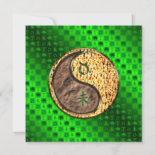 Taurus & Fire Goat Card