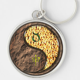 Taurus & Fire Monkey Key Ring