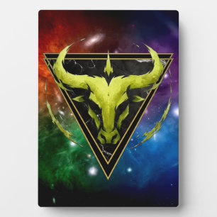 Taurus Galaxy Zodiac Astrology Plaque