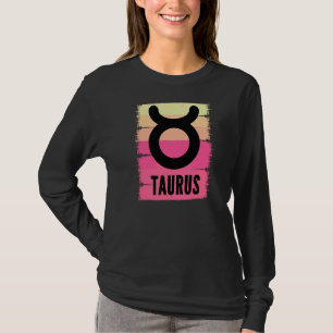 Taurus Girl Zodiac Constellation Horoscope Tarot A T-Shirt