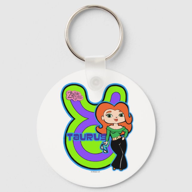 Taurus Keychain (Front)