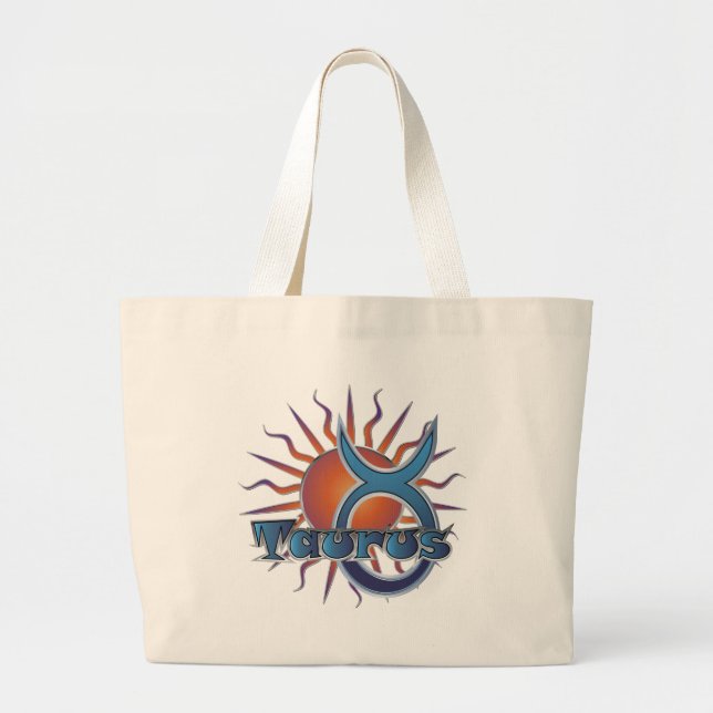 Taurus Large Tote Bag (Front)