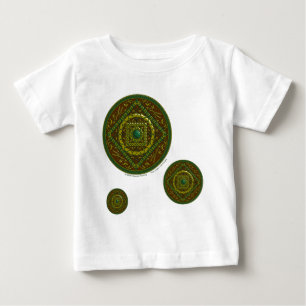 Taurus Mandala Kid's and Baby Light Shirt