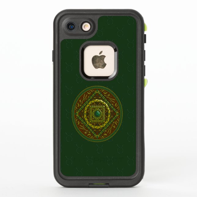 Taurus Mandala Lifeproof Case (Back)