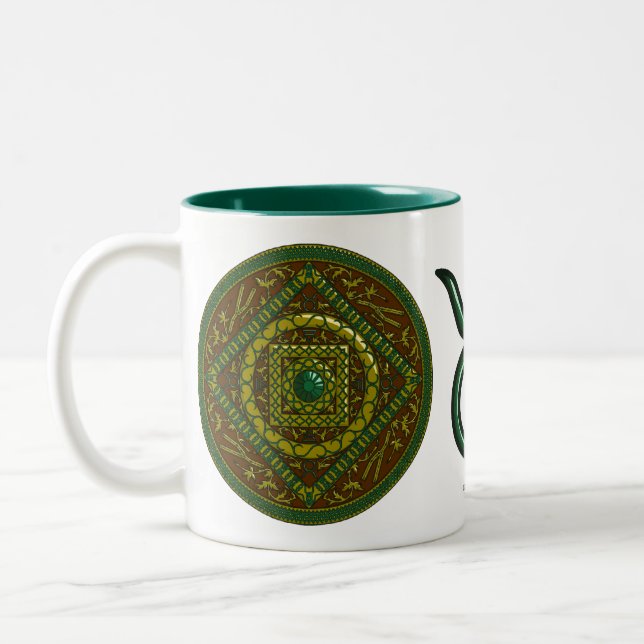 Taurus Mandala Mug (Left)