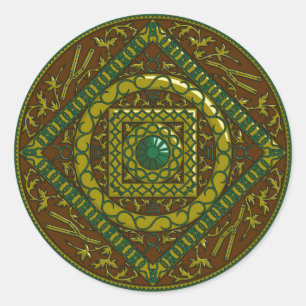 Taurus Mandala Sticker