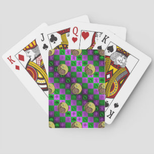 Taurus & Metal Boar Playing Cards