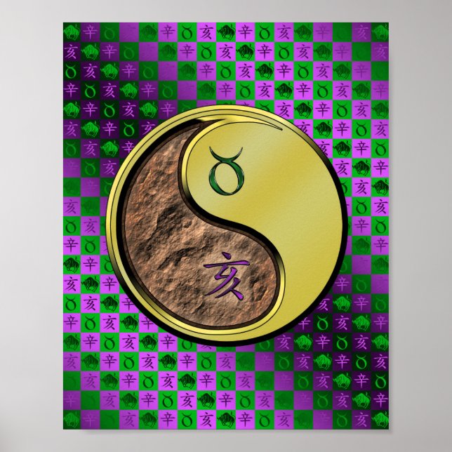 Taurus & Metal Boar Poster (Front)