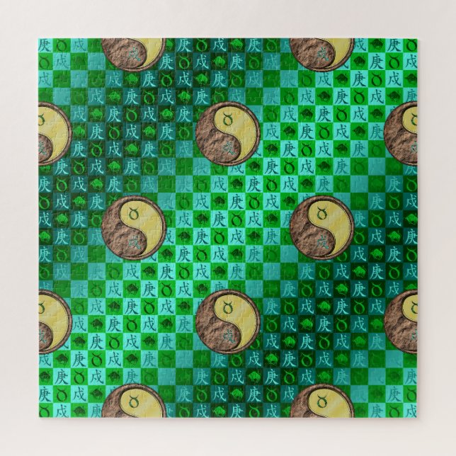 Taurus & Metal Dog Jigsaw Puzzle (Vertical)