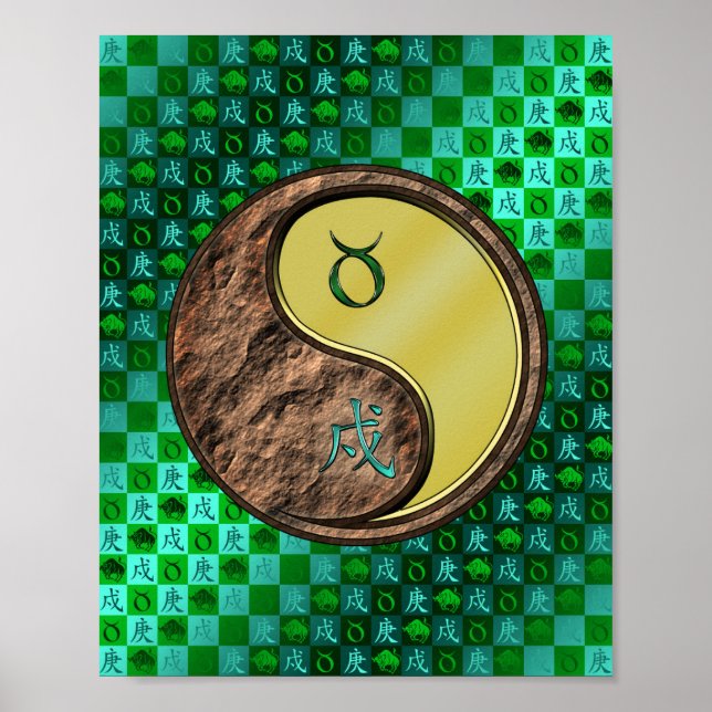 Taurus & Metal Dog Poster (Front)