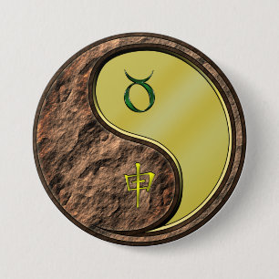 Taurus & Metal Monkey 7.5 Cm Round Badge