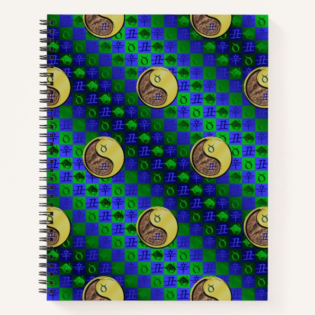 Taurus & Metal Ox Notebook (Front)