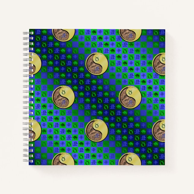 Taurus & Metal Ox Notebook (Front)