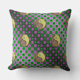 Taurus & Metal Rooster Cushion