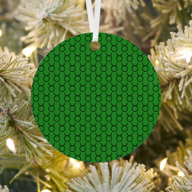 Taurus Metal Tree Decoration (Insitu)
