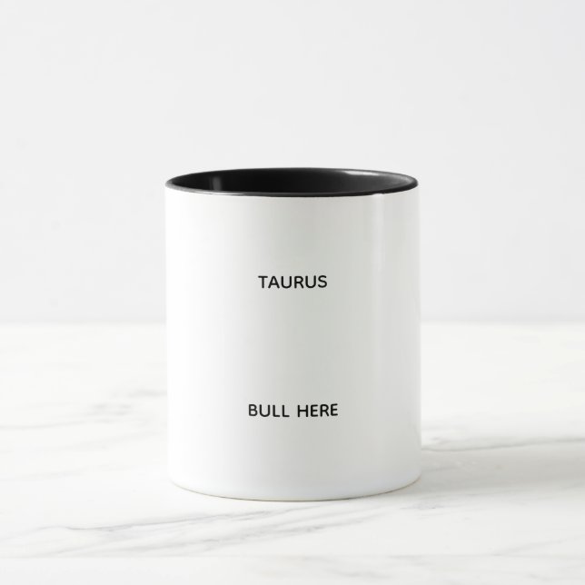 Taurus mug (Center)