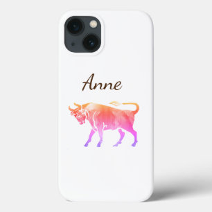 Taurus Personalised iPhone 13 Case