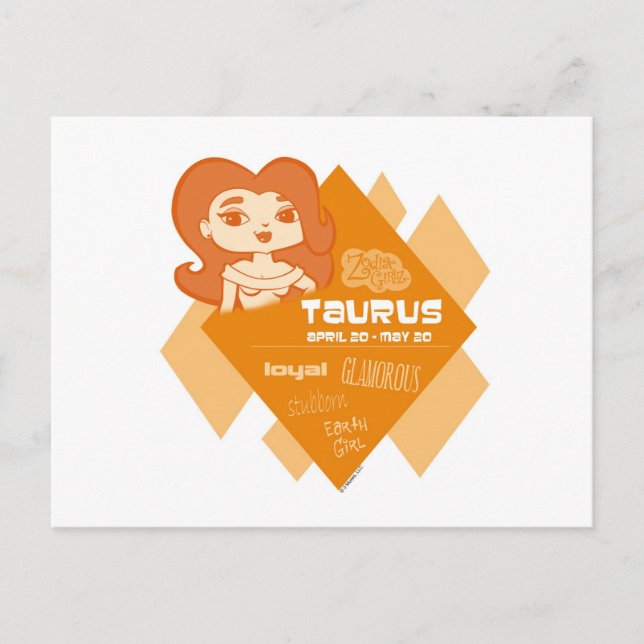 Taurus Postcard (Front)