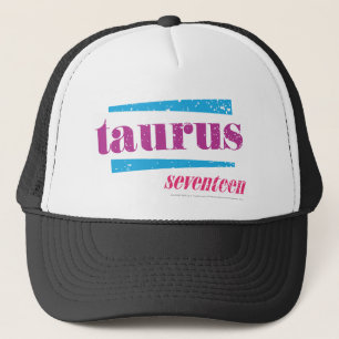 Taurus Purple Trucker Hat