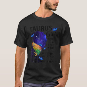 Taurus Queen Sweet As Candy Birthday For Black T-Shirt