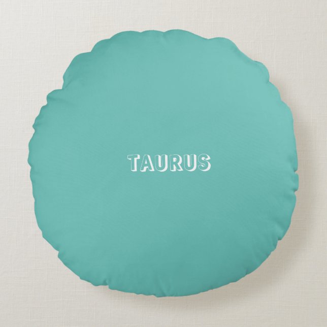 Taurus  round cushion (Front)