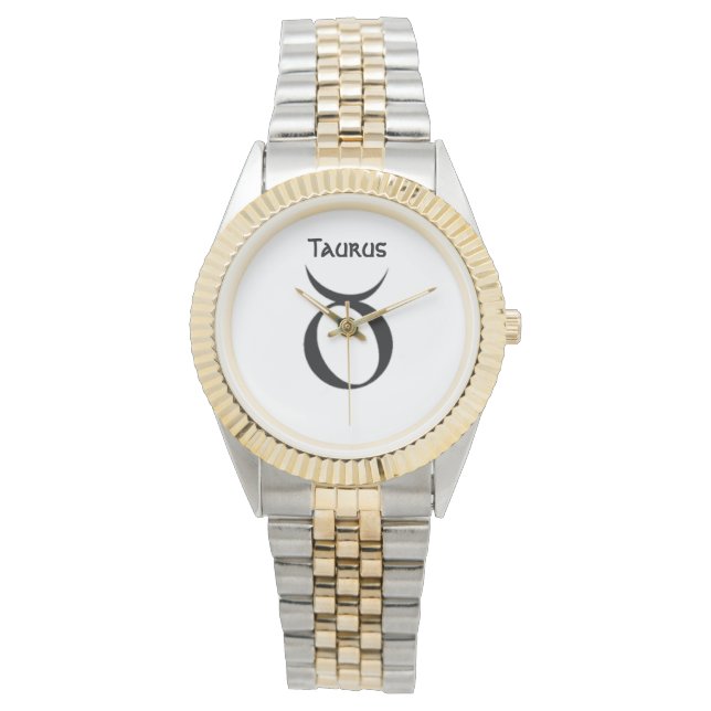 Taurus Sign of the Zodiac Watches. Watch (Front)