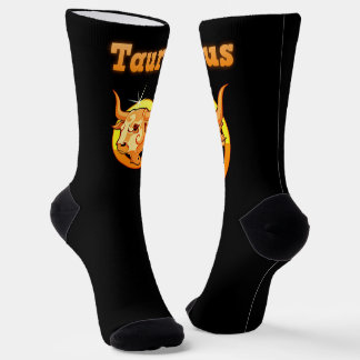 Taurus sign socks