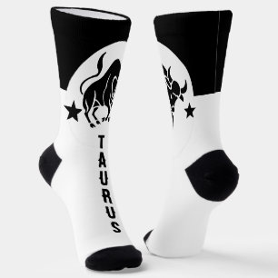 Taurus sign socks
