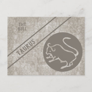 Taurus-- Signs of the Zodiac Collection Postcard