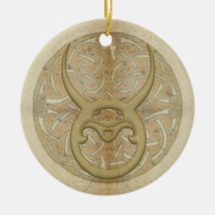 Taurus Star Sign Personalised Ornament