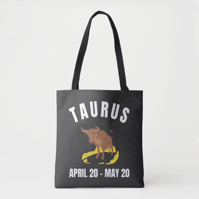 Taurus star sign tote bag (Front)