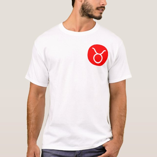 Taurus Symbol - Pocket T-Shirt (Front)
