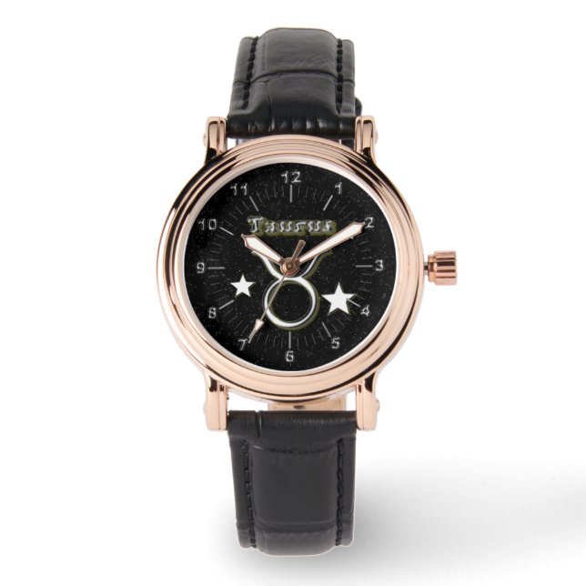 Taurus symbol watch (Front)
