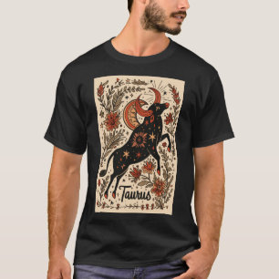 Taurus – T-Shirt Celestial Zodiac Art
