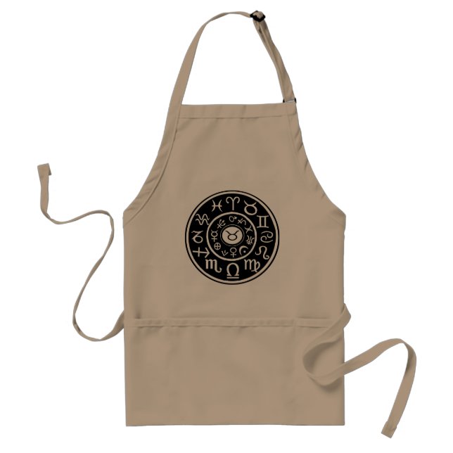 Taurus the Bull Celestial Zodiac Standard Apron (Front)