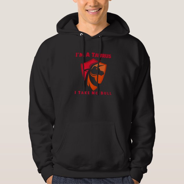 Taurus The Bull Hoodie (Front)