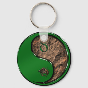 Taurus the Bull Key Ring