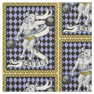 Taurus the bull minotaur strongman fabric