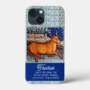 Taurus the Bull Zodiac Sign Birthday Party iPhone 13 Mini Case