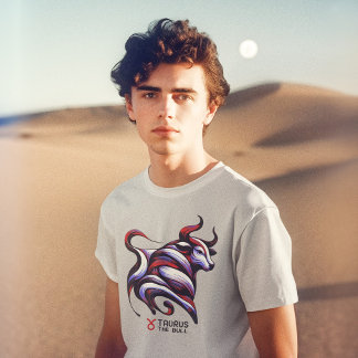 Taurus The Bull Zodiac Sign T-Shirt