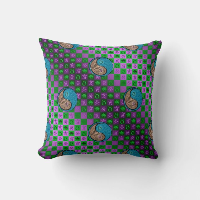 Taurus & Water Boar Cushion (Front)