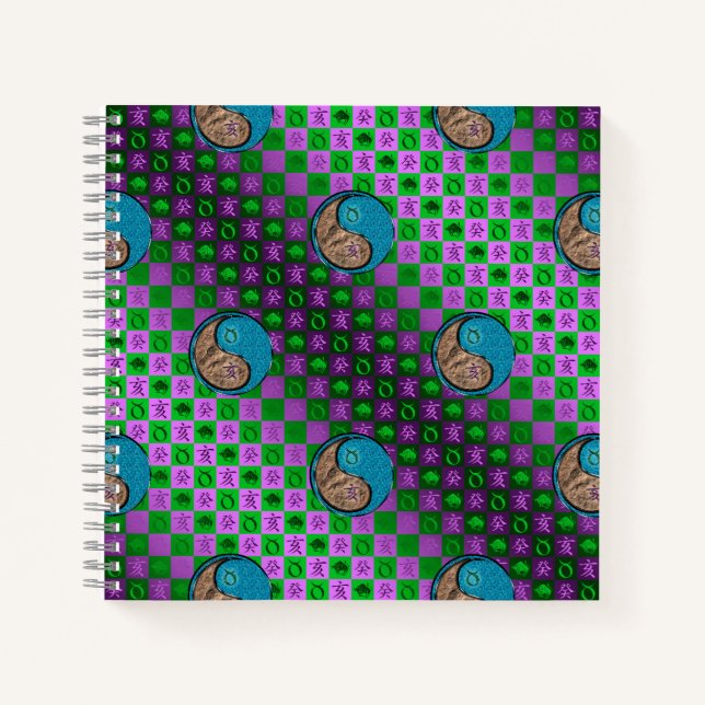 Taurus & Water Boar Notebook (Front)