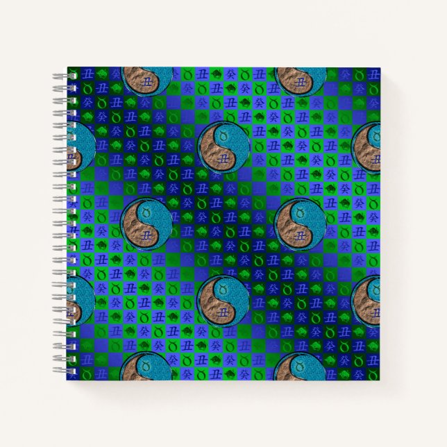 Taurus & Water Ox Notebook (Front)