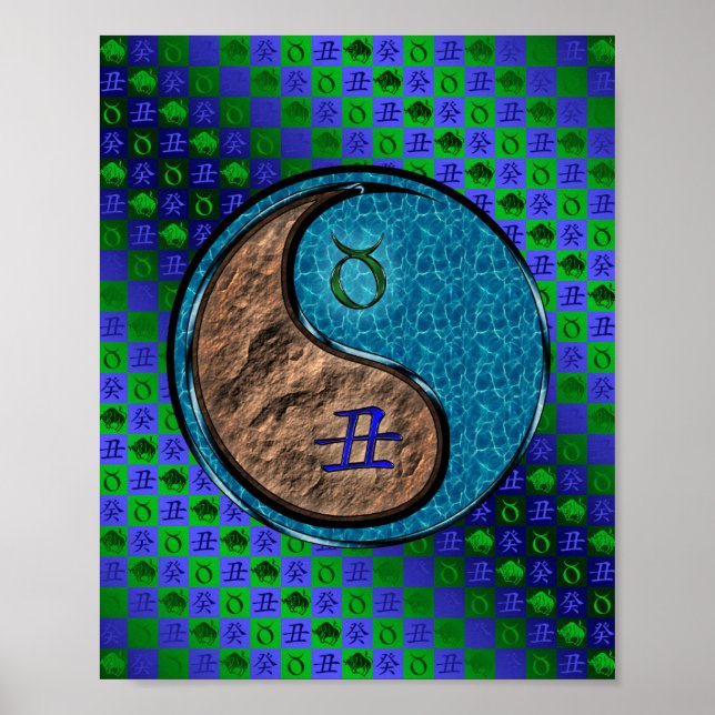 Taurus & Water Ox Poster (Front)