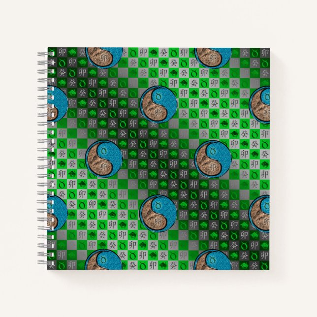 Taurus & Water Rabbit Notebook (Front)