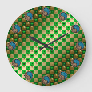 Taurus & Water Rat Large Clock